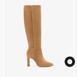 High boot (Peanut Suede) Elegant Tan Knee-High Boots

NWT